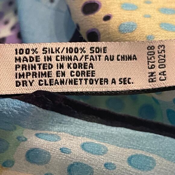 Anne Klein Scarve 100% silk - Picture 6 of 6